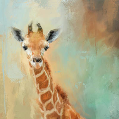 Giraffe painting