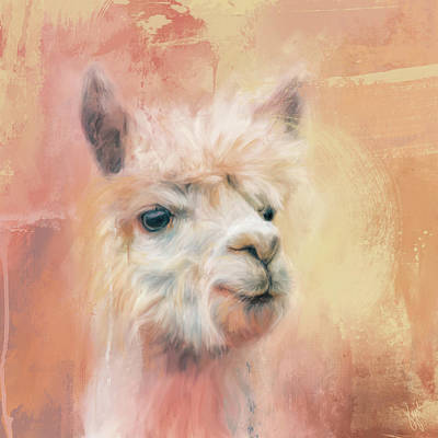 Alpaca painting