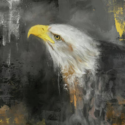 Bald Eagle painting